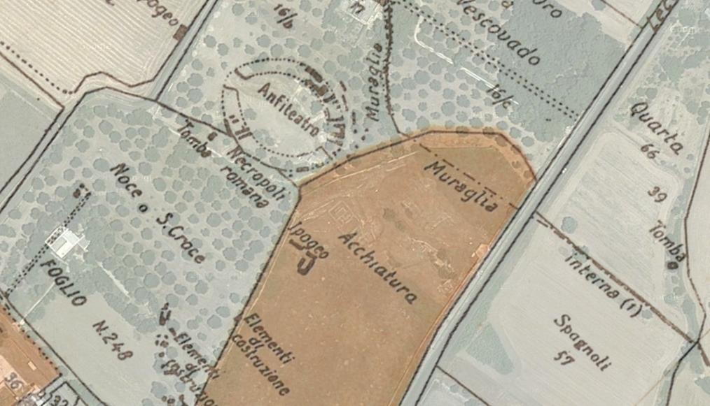 Mappa di Rudiae